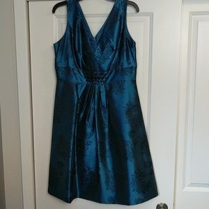 Floral Jacquard Dress